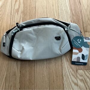 WayB Cream Waist Belt Bag